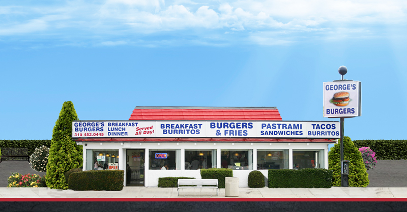 George's Burgers store front
